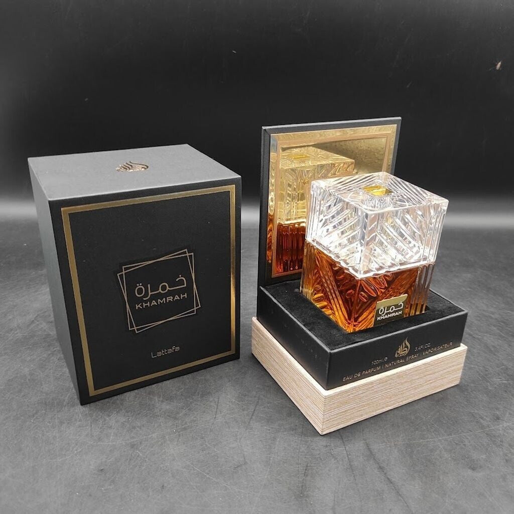 Lattafa Khamrah Original – Perfume Árabe de Lujo Unisex